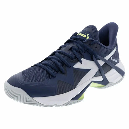 Men's B.Icon 2 AG Tennis Shoes Pageant Blue and White-Footwear-Diadora-179099-D1034F2401copy-Tennis Express