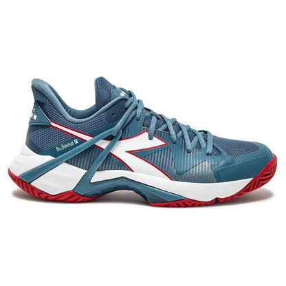 Men's B.Icon 2 AG Tennis Shoes Oceanview and White-Footwear-Diadora-179099_D0843S24-1-2-[Sku]-Tennis Express