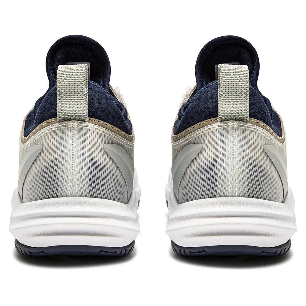 Men's Speed Blushield Fly 4 Tennis Shoes White and Blue Corsair
