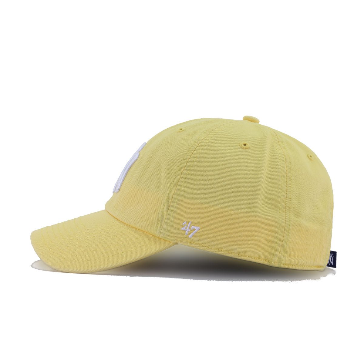 New York Yankees Maize 47 Brand Clean Up Dad Hat