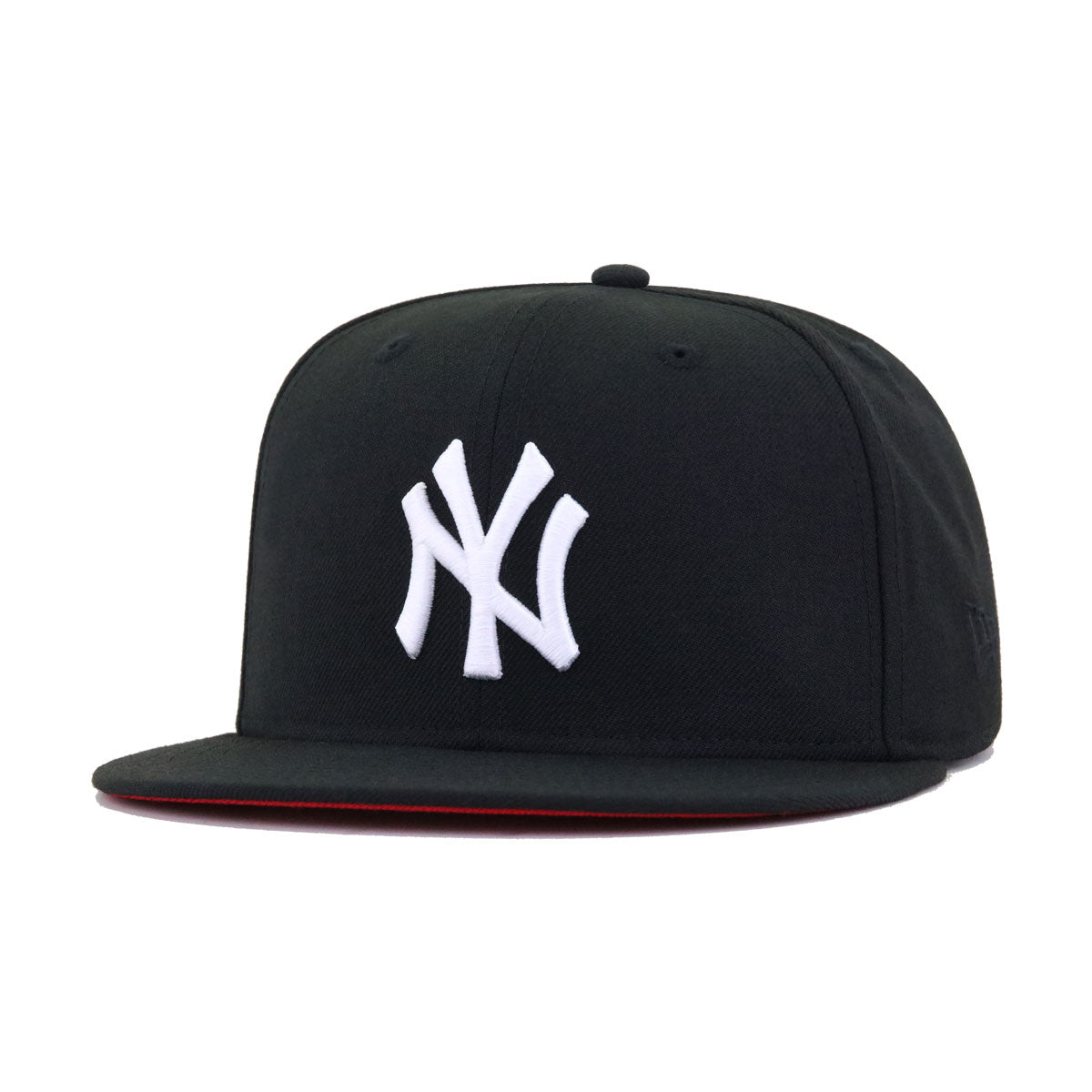 New York Yankees Black Red Bottom New Era 59Fifty Fitted