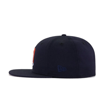 Detroit Tigers Navy White Tiger New Era 59Fifty Fitted