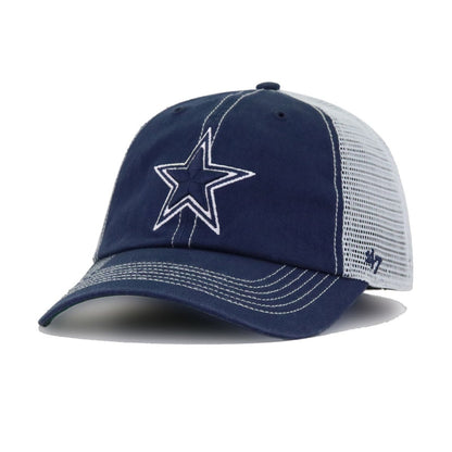 Dallas Cowboys Navy Trawler 47 Brand Clean Up Trucker