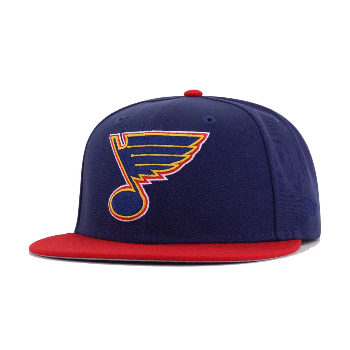 St Louis Blues Light Navy Scarlet New Era 59Fifty Fitted