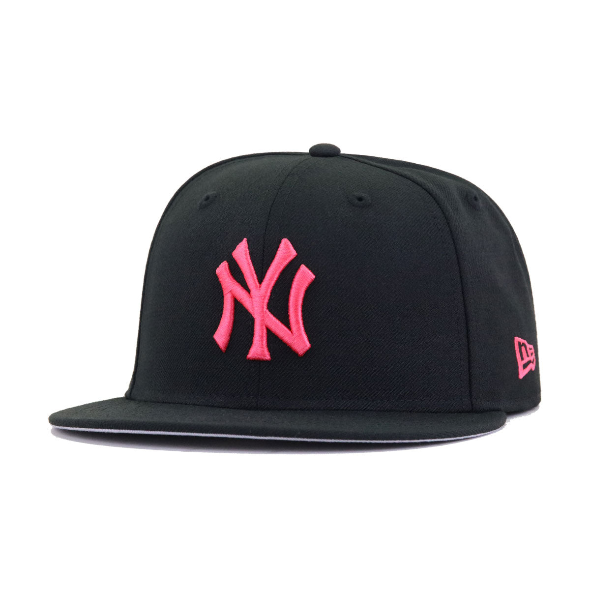 New York Yankees Black Lava Red Logo New Era 59Fifty Fitted