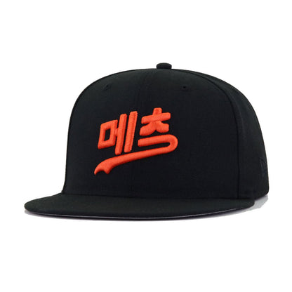New York Mets Black MECCHU New Era 59Fifty Fitted