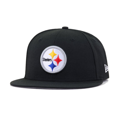 Pittsburgh Steelers Black New Era 59Fifty Fitted