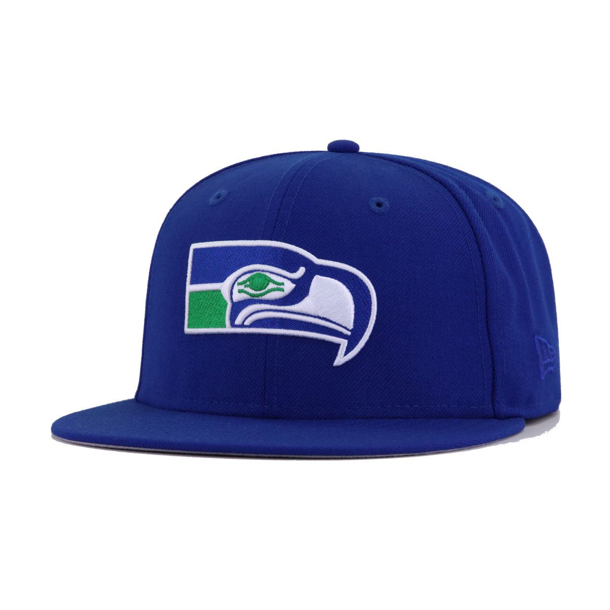 Seattle Seahawks Light Royal Blue 1976 25th Anniversary New Era 59Fifty Fitted