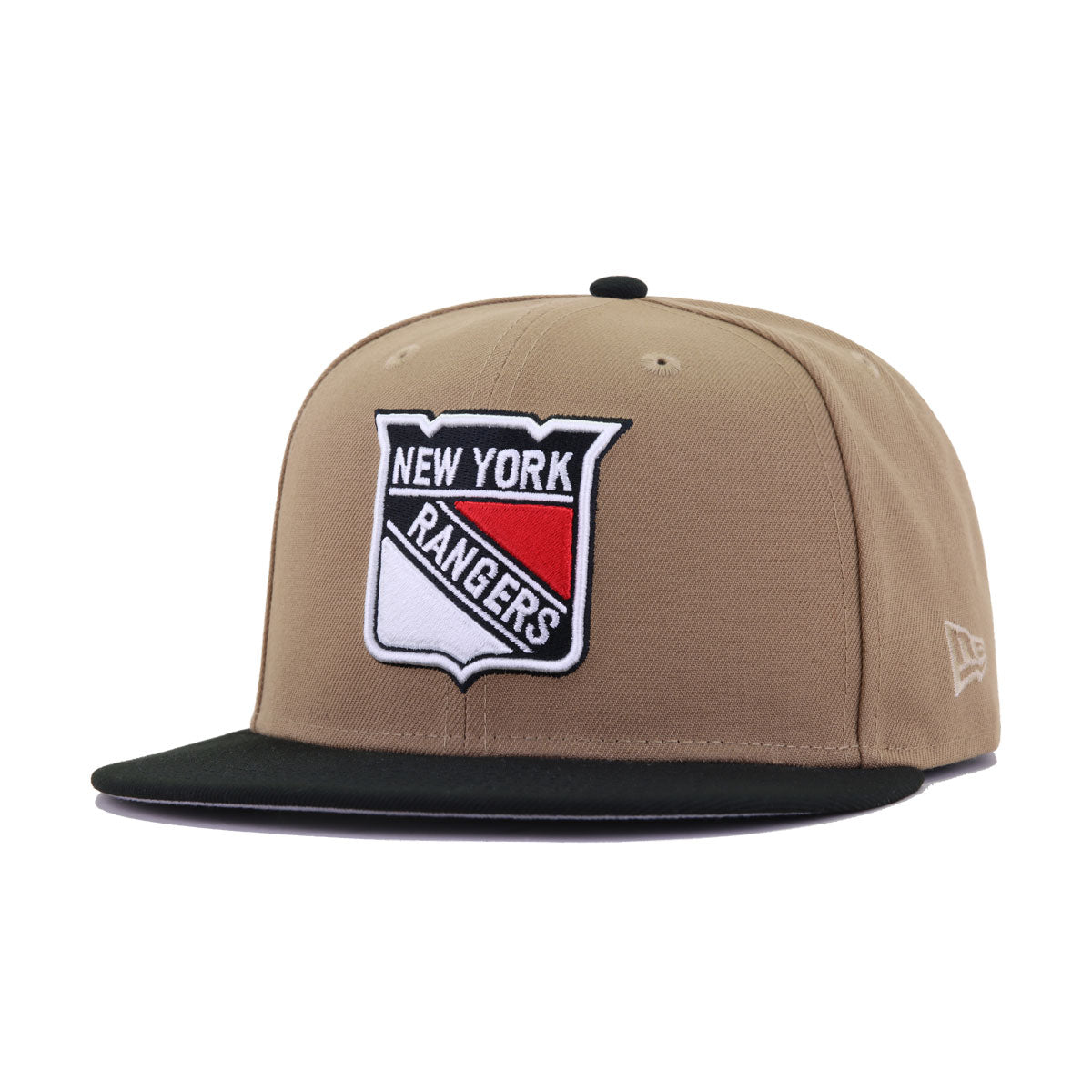 New York Rangers Khaki Black New Era 59Fifty Fitted