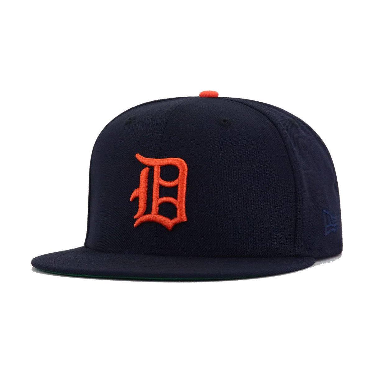 Detroit Tigers Navy 1947 Green Bottom New Era 59Fifty Fitted
