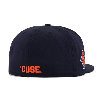 Syracuse University Orange Navy OTTO New Era 59Fifty Fitted