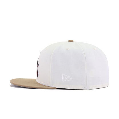 St Louis Cardinals Chrome Khaki PBJ New Era 59Fifty Fitted