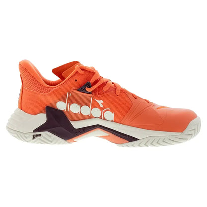 Men's B.Icon 3 AG Tennis Shoes Nasturtium and Whisper White