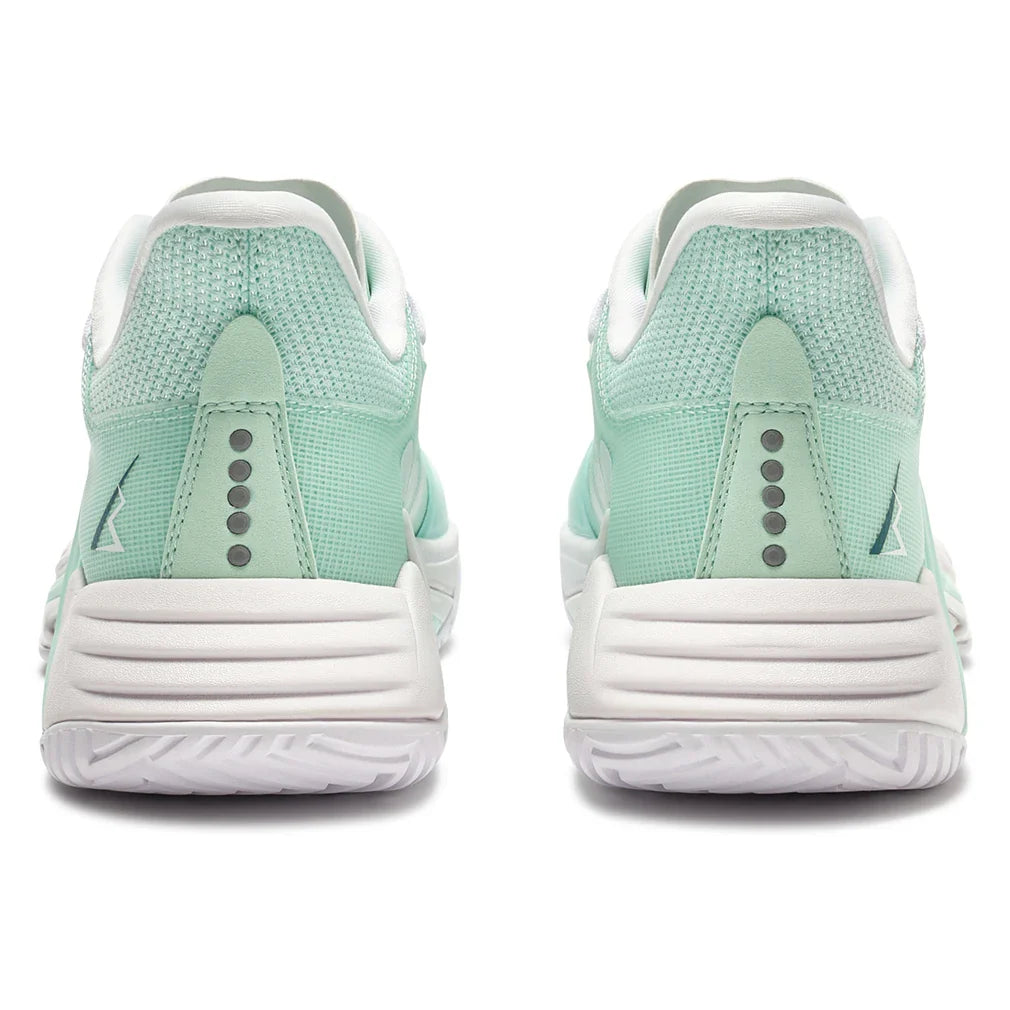 Womens B. Icon 3 AG Tennis Shoes Bay and White