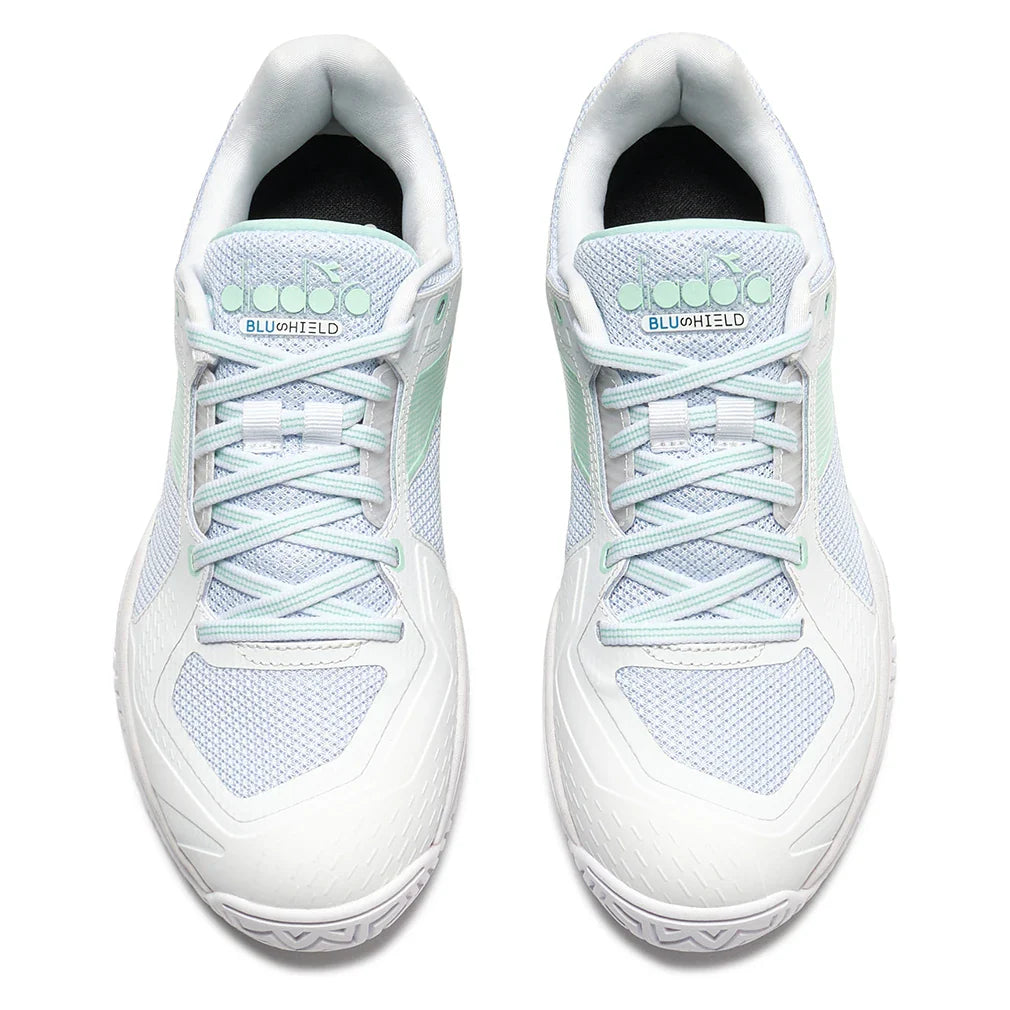 Women's Blushield Torneo 3 Tennis Shoes White and Bay
