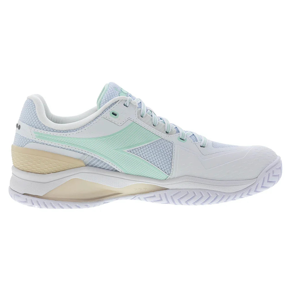 Women's Blushield Torneo 3 Tennis Shoes White and Bay
