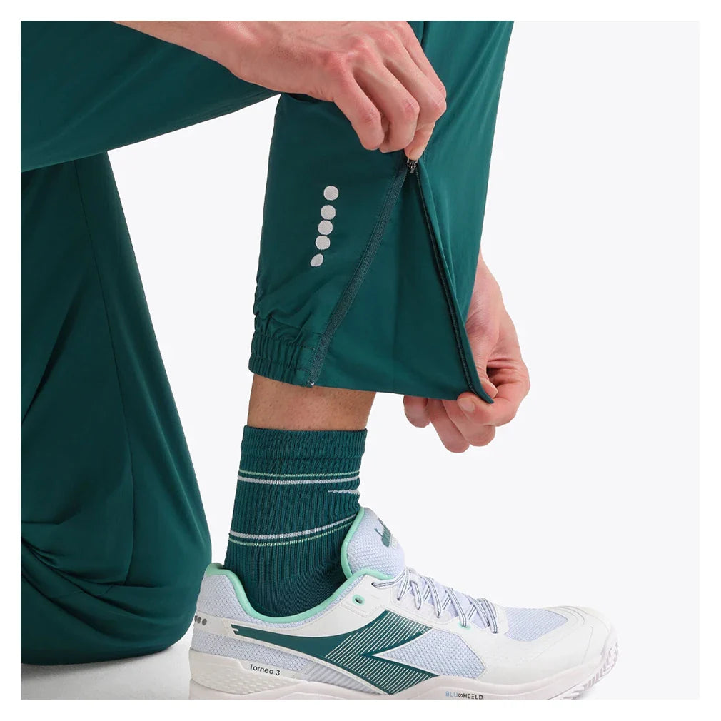 Unisex Match Tennis Track Pants Spruce Green