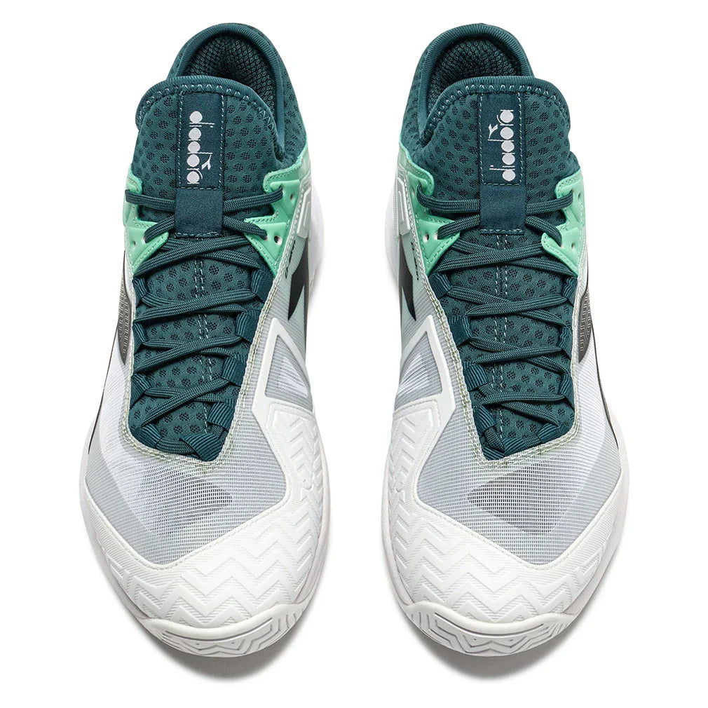 Men's Speed Blushield Fly 5 AG Tennis Shoes Shaded Spruce and Black