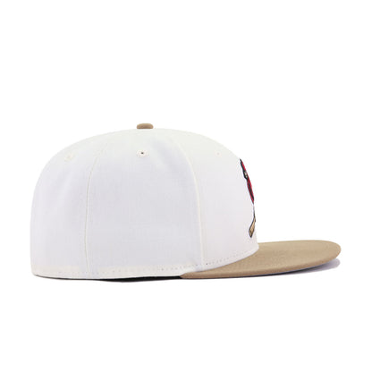 St Louis Cardinals Chrome Khaki PBJ New Era 59Fifty Fitted
