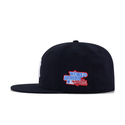 New York Yankees Navy 1981 World Series Cooperstown New Era 59Fifty Fitted