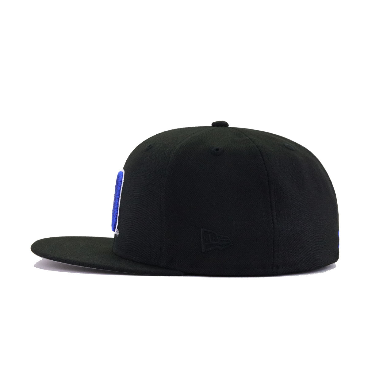 Duke University Blue Devils Black New Era 59Fifty Fitted