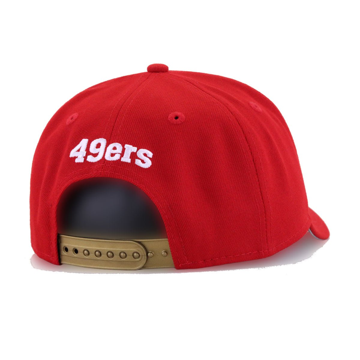 San Francisco 49ers Scarlet New Era 9Forty A-Frame Snapback