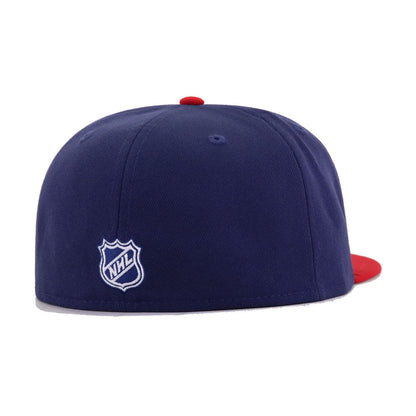 St Louis Blues Light Navy Scarlet New Era 59Fifty Fitted