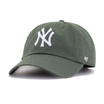 New York Yankees Olive 47 Brand Clean Up Dad Hat