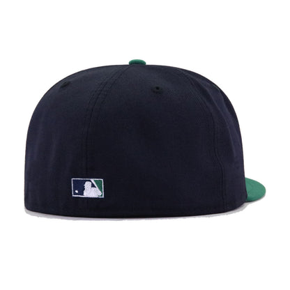 Milwaukee Brewers Navy Emerald Green 1994 New Era 59Fifty Fitted