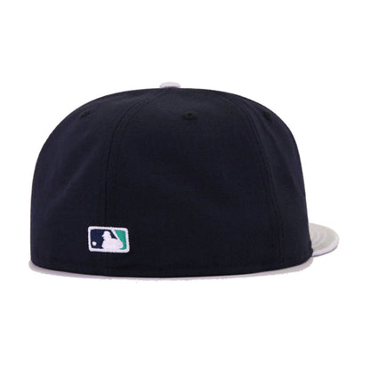 Seattle Mariners Navy Metallic Silver New Era 59Fifty Fitted