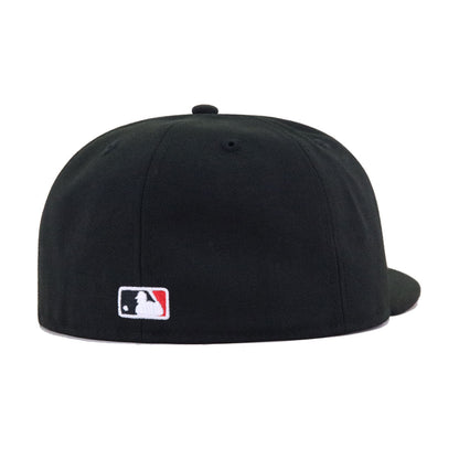 New York Yankees Black Red Bottom New Era 59Fifty Fitted