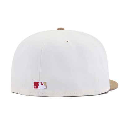 St Louis Cardinals Chrome Khaki PBJ New Era 59Fifty Fitted