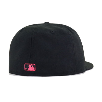 New York Yankees Black Lava Red Logo New Era 59Fifty Fitted