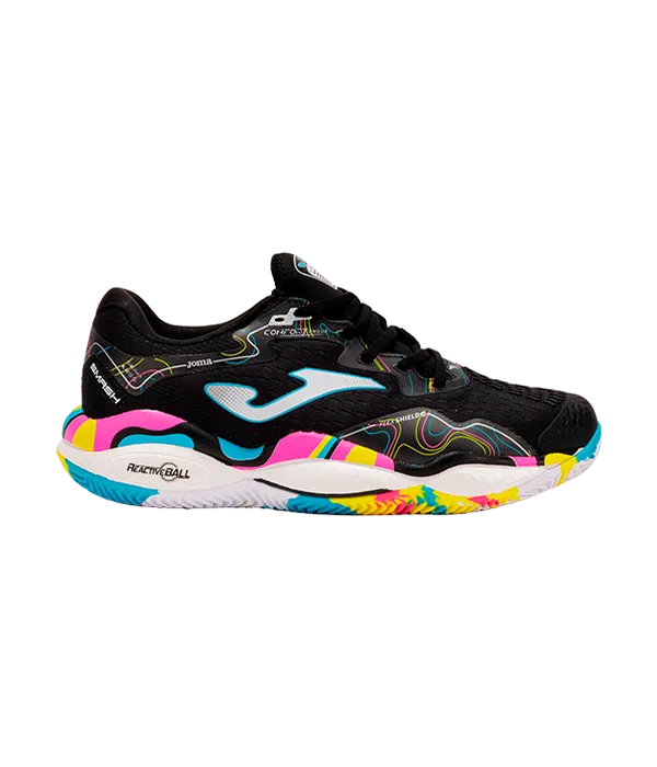 Padel Shoes Joma Smash 2591 Negro-Multicolor 2025