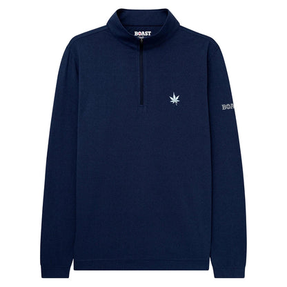 Men's Greenwich Sport 1/4 Zip-Apparel-Boast-Navy Heather-S, [current_file_name-Tennis Express