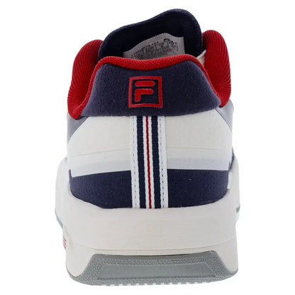 Men's FX-25 Tennis Shoes White and Navy - Size 7