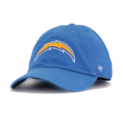Los Angeles Chargers Blue Raz 47 Brand Clean Up Dad Hat