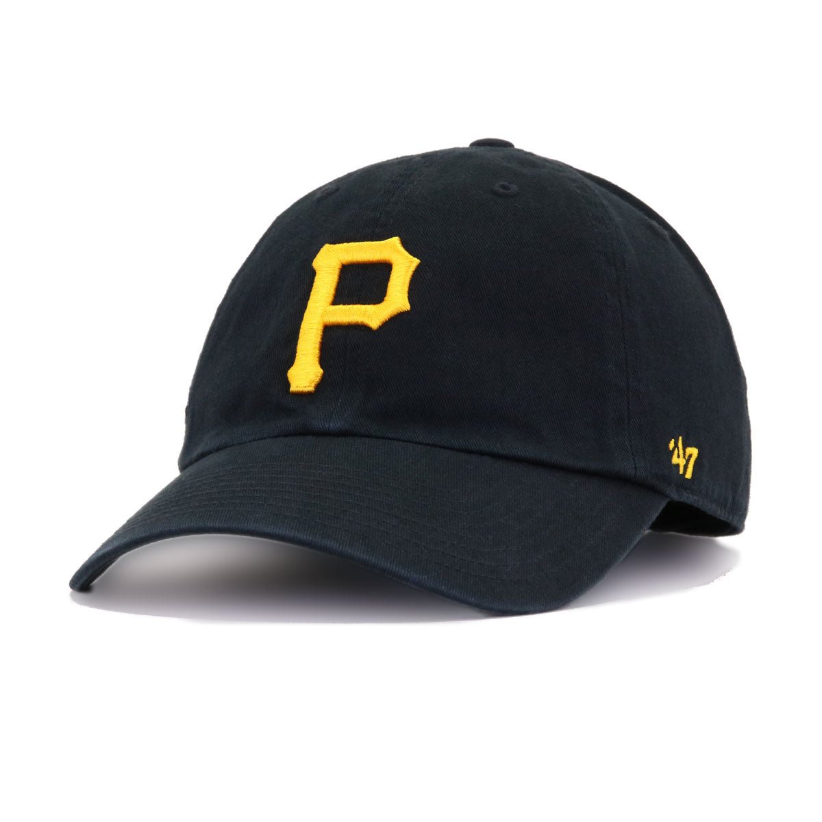 Pittsburgh Pirates Black 47 Brand Clean Up Dad Hat