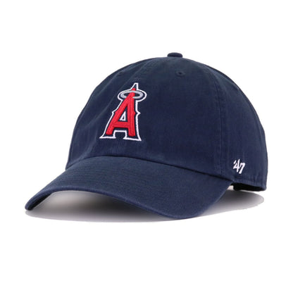 Los Angeles Angels Navy 47 Brand Clean Up Dad Hat