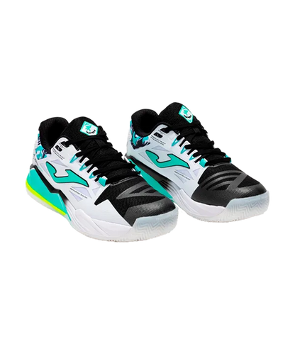 Padel Shoes Joma Spin Men 2542 White Turquoise 2025