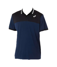 Polo Asics Court Azul/Negro