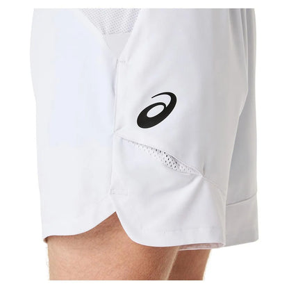 Men's Match 7 Inch Tennis Short Brilliant White