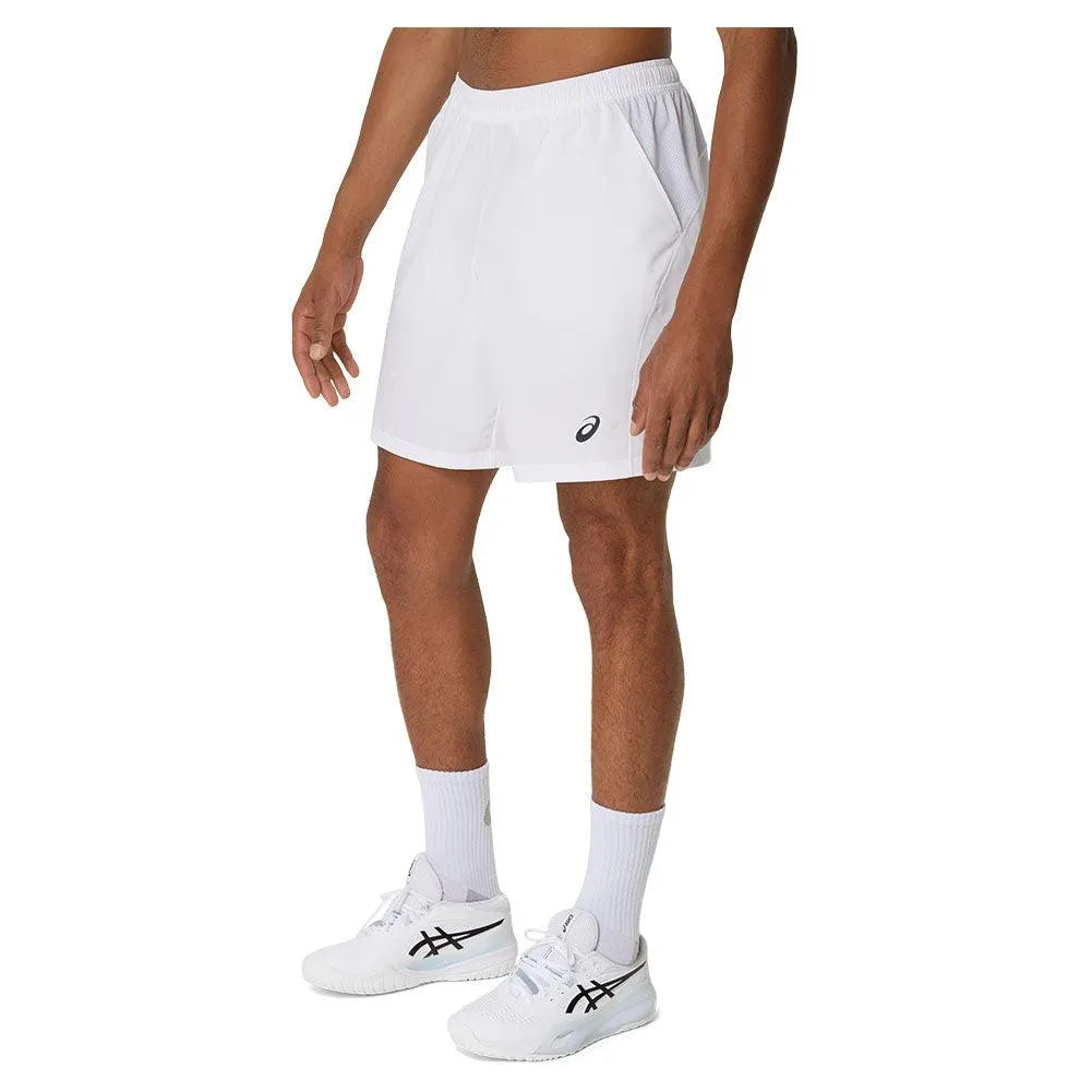 Men's Court 9 Inch Tennis Short Brilliant White