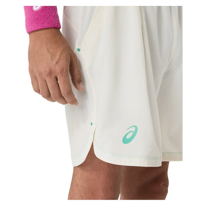 Men's Game 7 Inch Tennis Short Cream