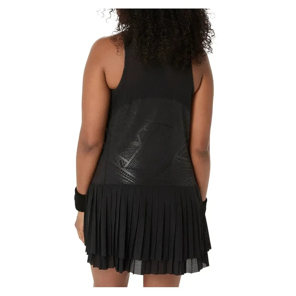 Women's Match Night Energy Tennis Dress Performance Black
