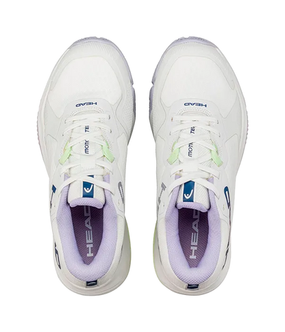 Padel Shoes HEAD Motion Team Padel Mujer White/Lavender 2025