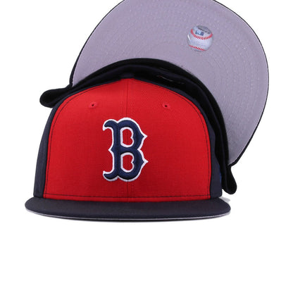 Boston Red Sox Scarlet Navy 1974 New Era 59Fifty Fitted