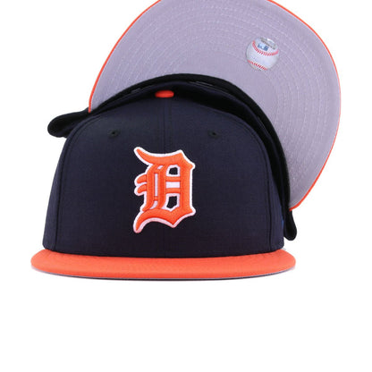 Detroit Tigers Navy Orange 1972 New Era 59Fifty Fitted