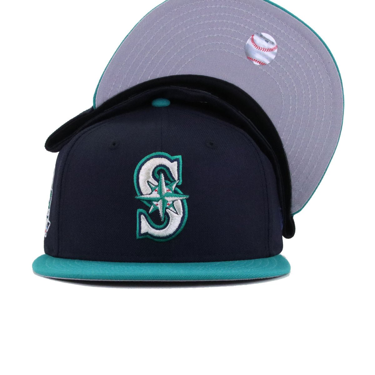 Seattle Mariners Navy Northwest Green Ichiro 2025 Hall of Fame New Era 59Fifty Fitted