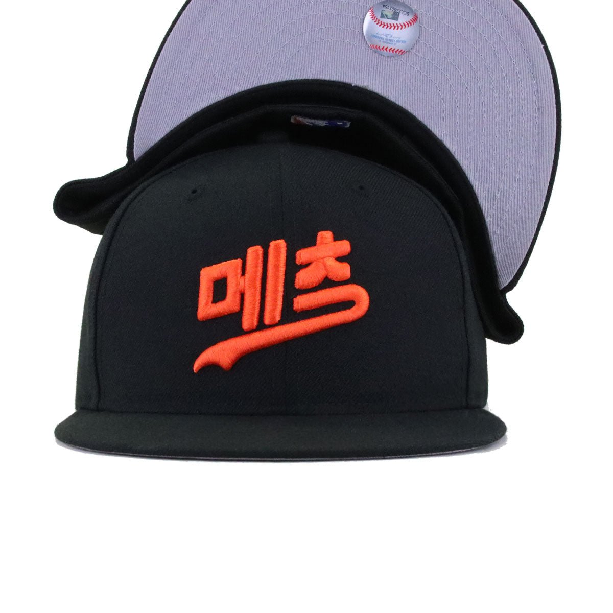 New York Mets Black MECCHU New Era 59Fifty Fitted